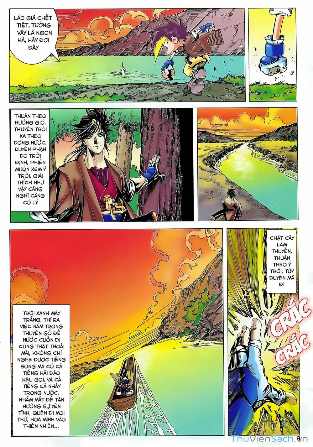 Truyện Tranh Lục Đạo Thiên Thư trang 3