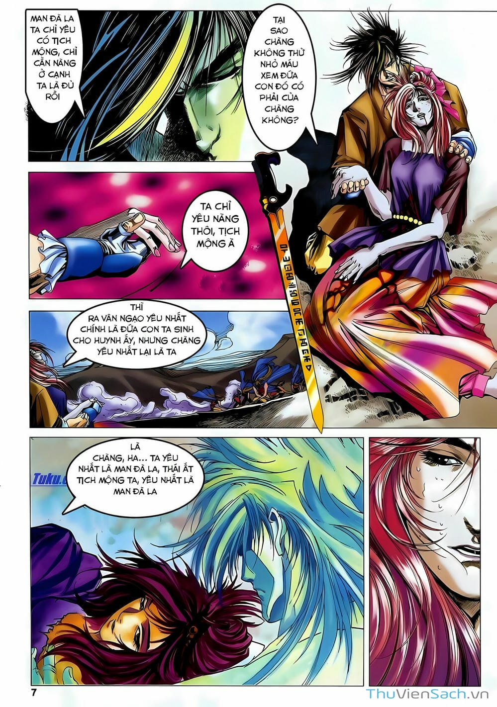 Truyện Tranh Lục Đạo Thiên Thư trang 3