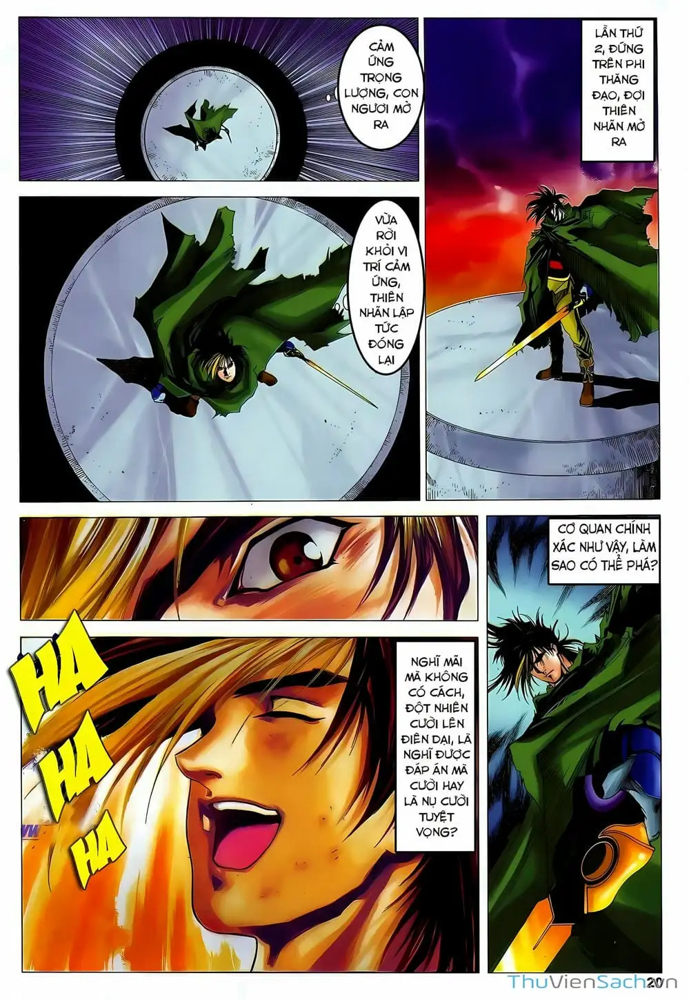 Truyện Tranh Lục Đạo Thiên Thư trang 3