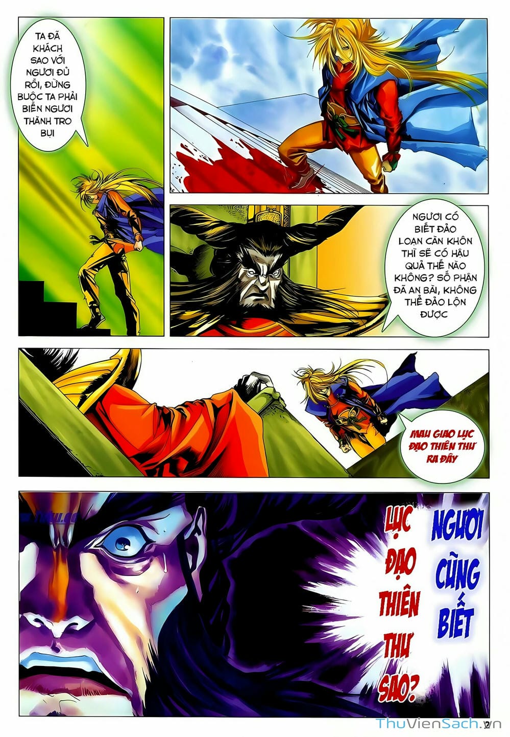 Truyện Tranh Lục Đạo Thiên Thư trang 3