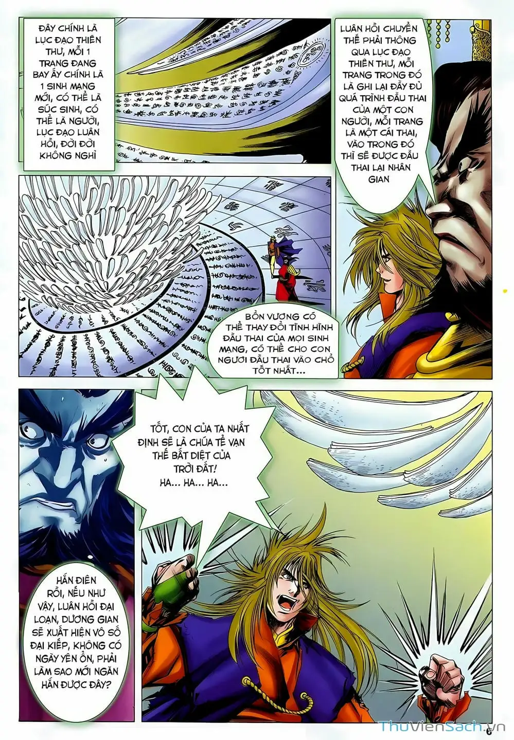 Truyện Tranh Lục Đạo Thiên Thư trang 3