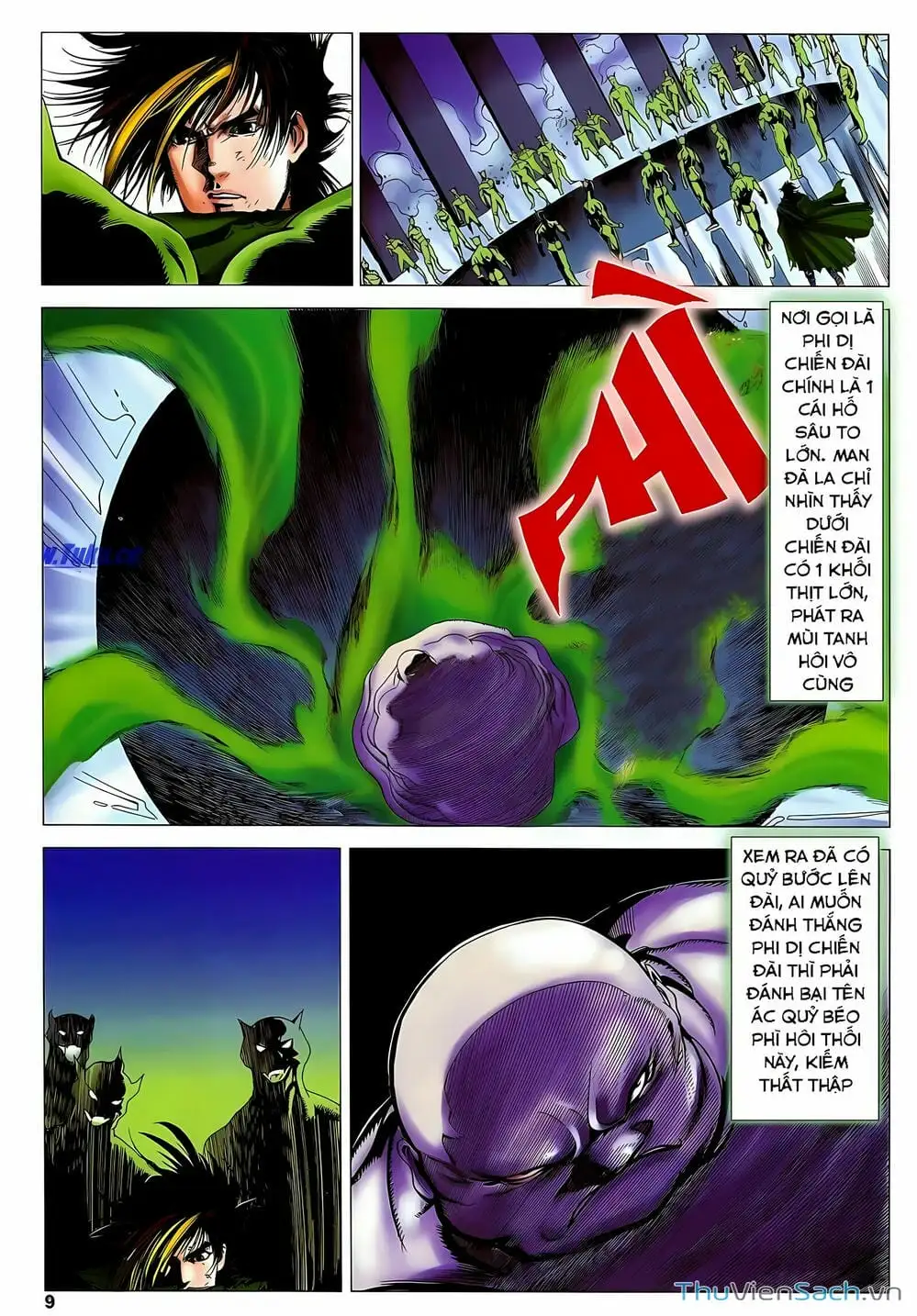 Truyện Tranh Lục Đạo Thiên Thư trang 3