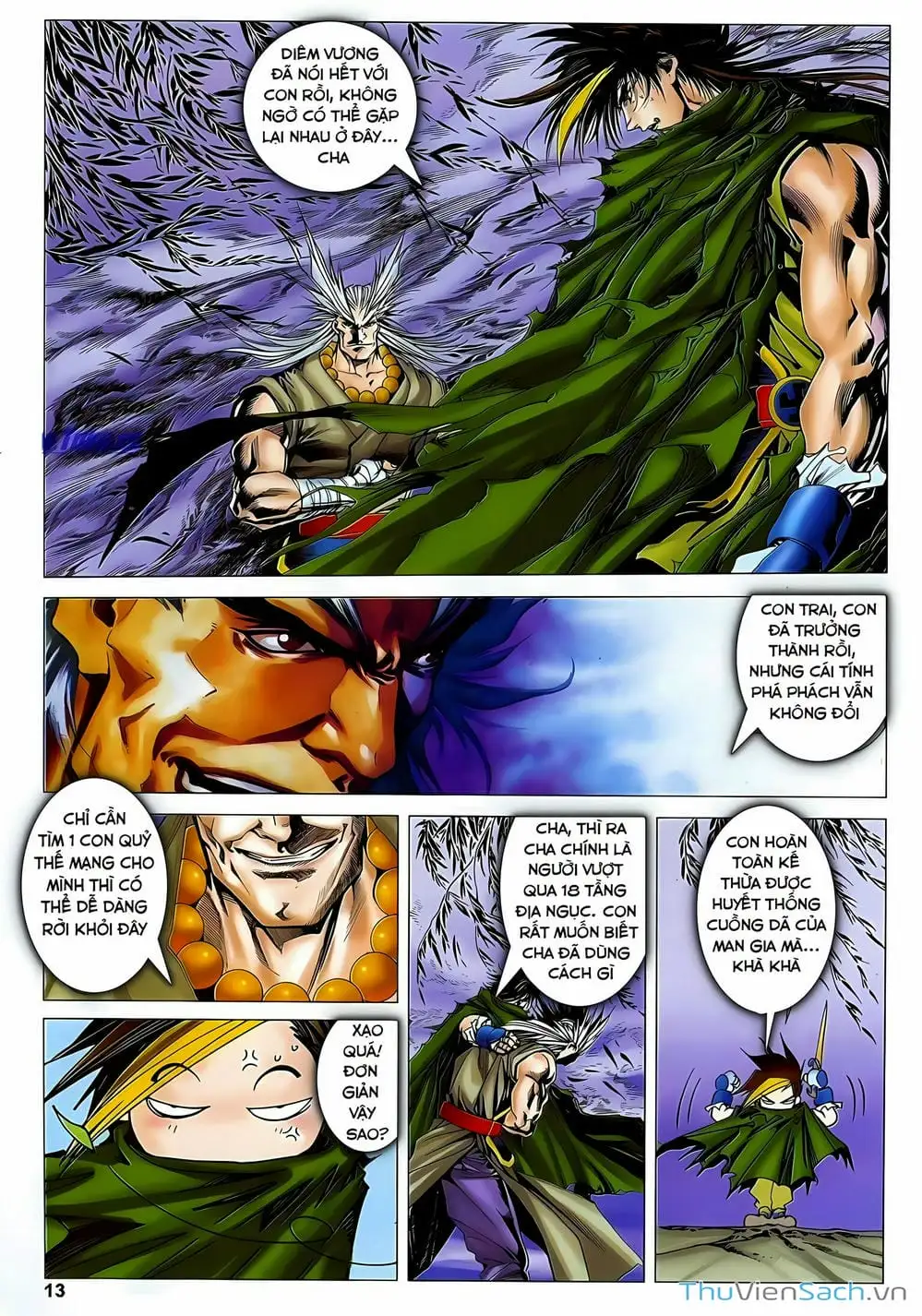 Truyện Tranh Lục Đạo Thiên Thư trang 3