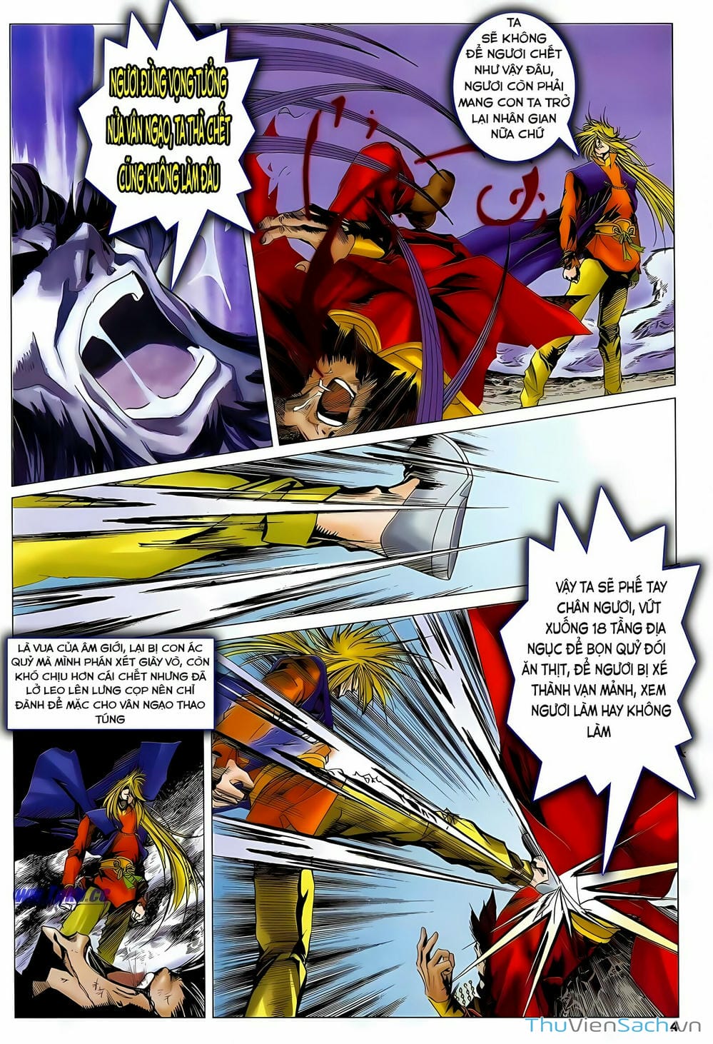 Truyện Tranh Lục Đạo Thiên Thư trang 3