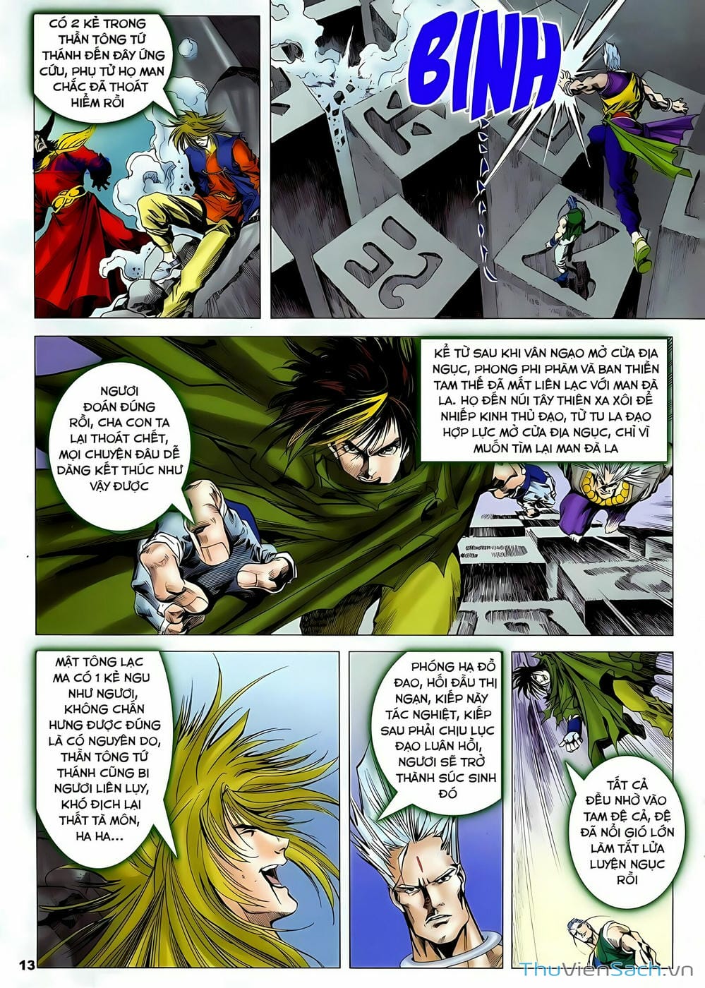 Truyện Tranh Lục Đạo Thiên Thư trang 3