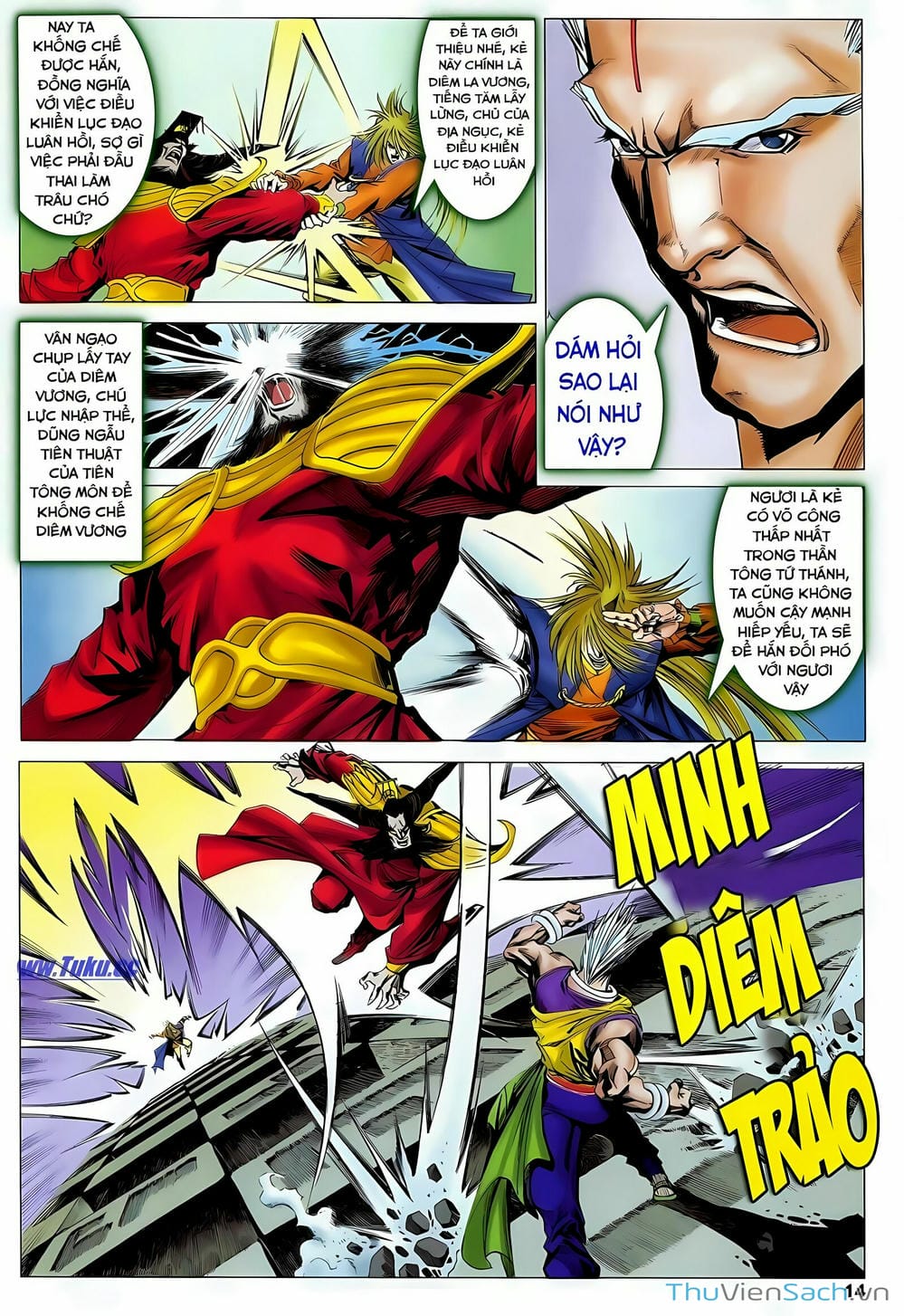 Truyện Tranh Lục Đạo Thiên Thư trang 3