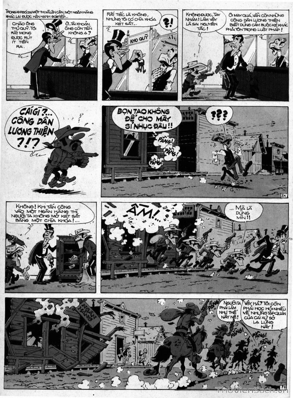 Truyện Tranh Cuộc Phiêu Lưu Kỳ Thú Của Lucky Luke trang 3