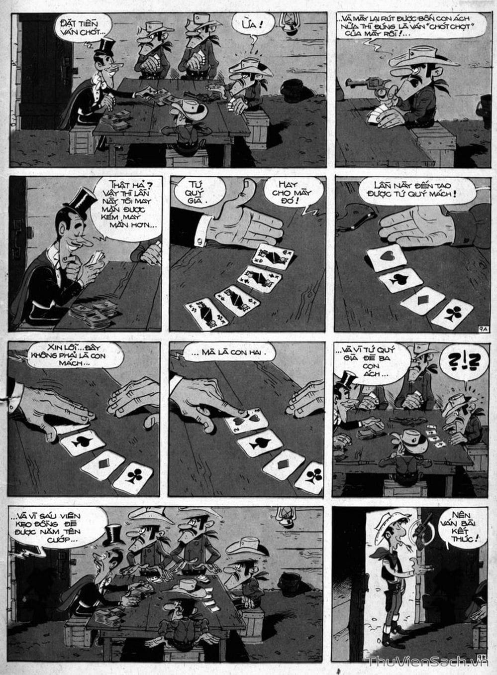 Truyện Tranh Cuộc Phiêu Lưu Kỳ Thú Của Lucky Luke trang 3