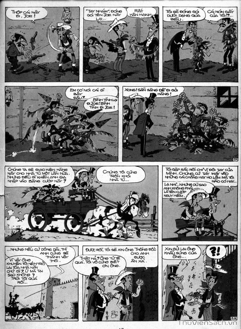 Truyện Tranh Cuộc Phiêu Lưu Kỳ Thú Của Lucky Luke trang 3