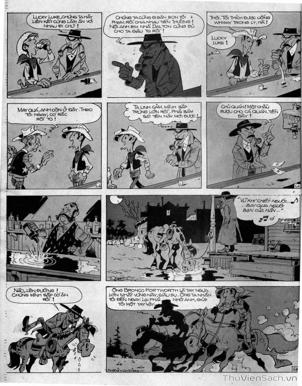 Truyện Tranh Cuộc Phiêu Lưu Kỳ Thú Của Lucky Luke trang 3