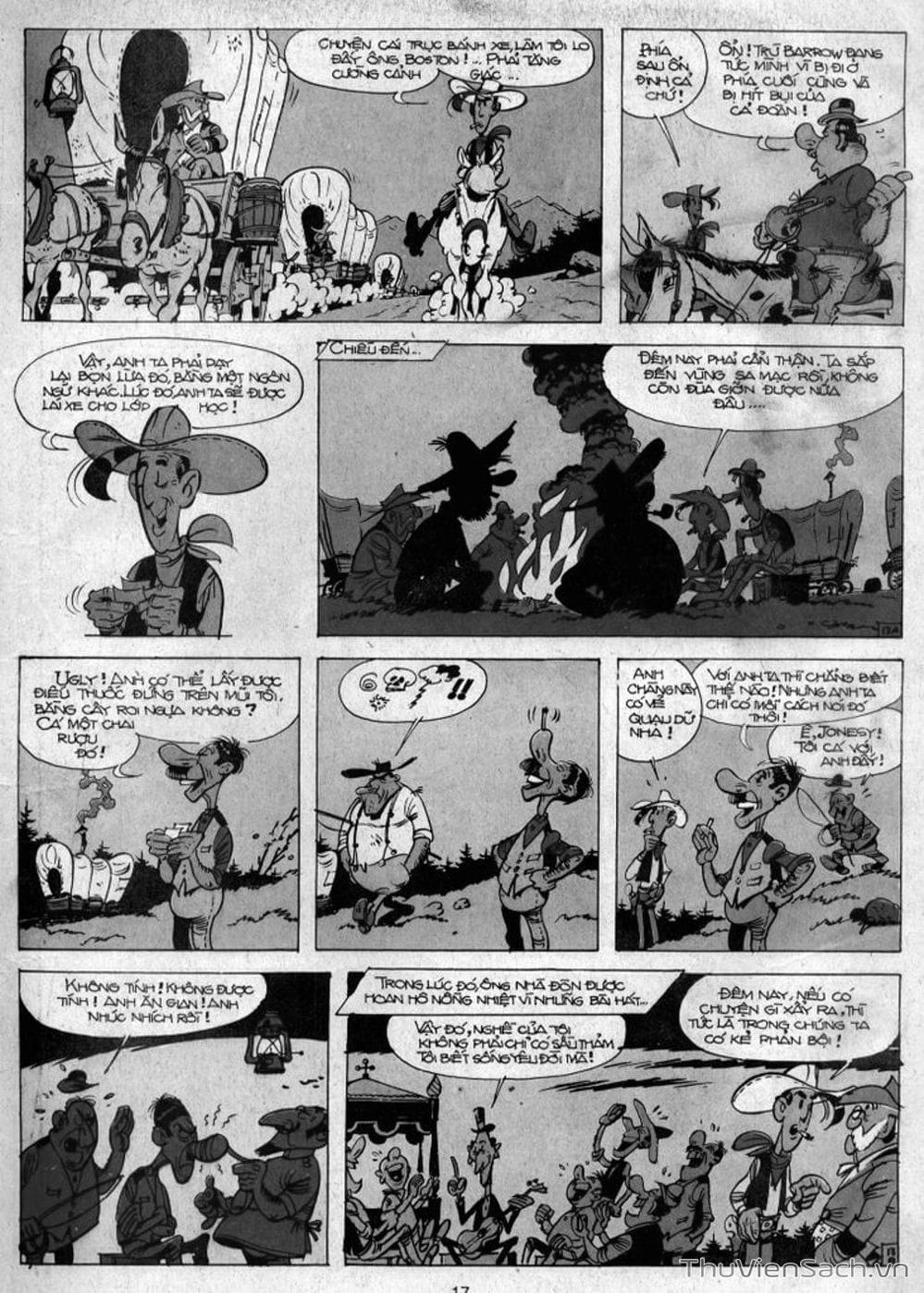 Truyện Tranh Cuộc Phiêu Lưu Kỳ Thú Của Lucky Luke trang 3