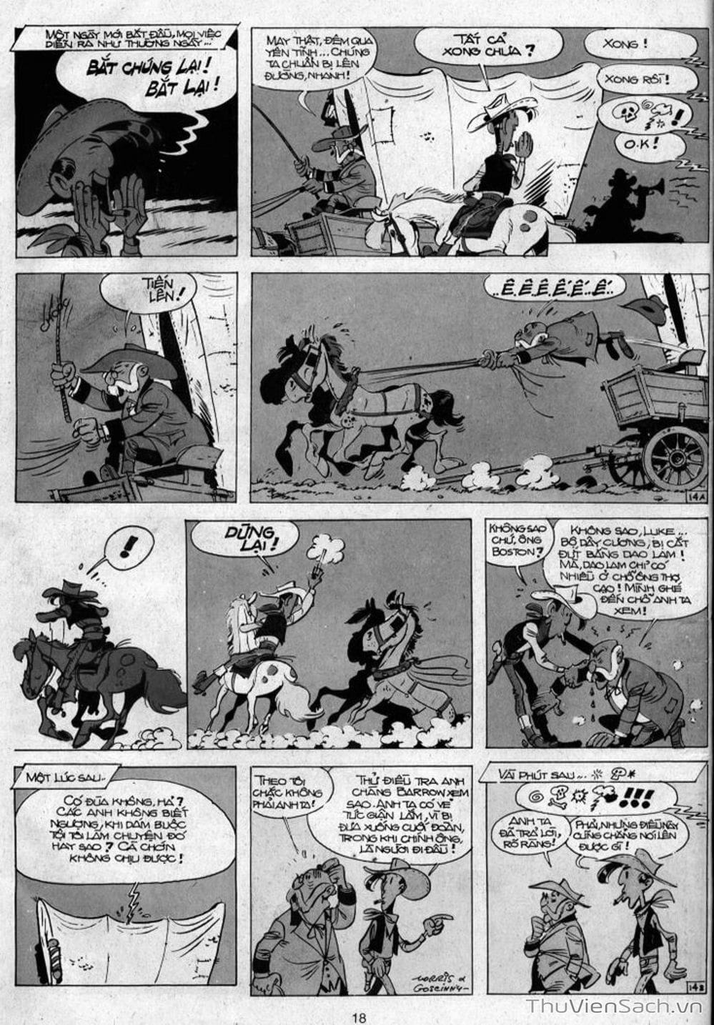 Truyện Tranh Cuộc Phiêu Lưu Kỳ Thú Của Lucky Luke trang 3