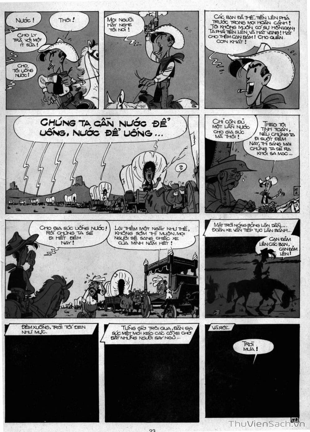 Truyện Tranh Cuộc Phiêu Lưu Kỳ Thú Của Lucky Luke trang 3
