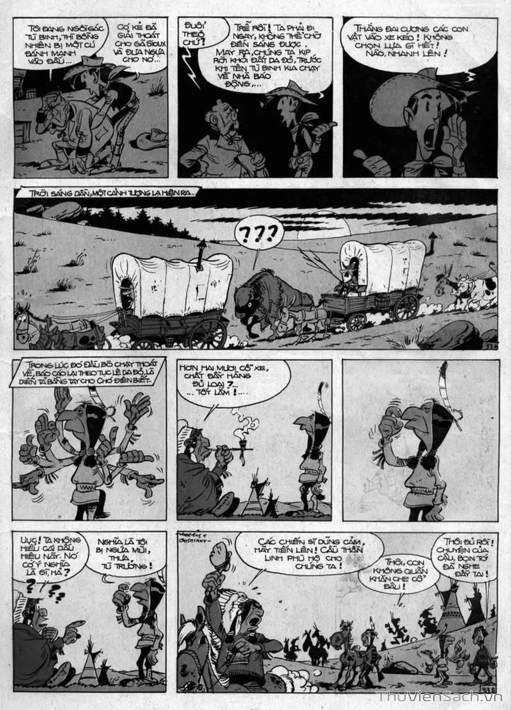 Truyện Tranh Cuộc Phiêu Lưu Kỳ Thú Của Lucky Luke trang 3
