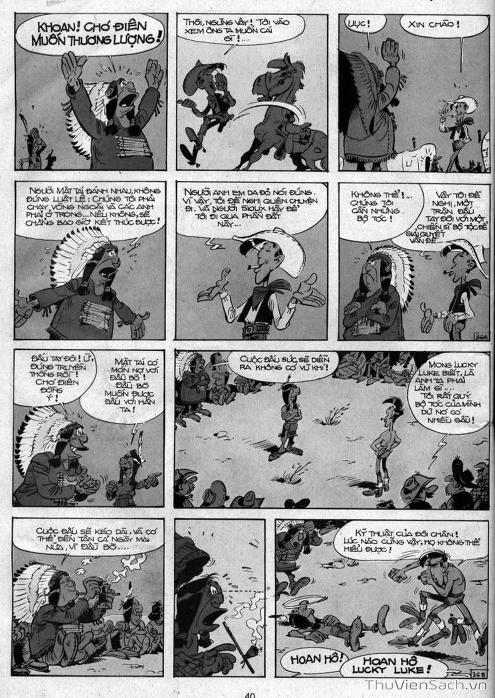 Truyện Tranh Cuộc Phiêu Lưu Kỳ Thú Của Lucky Luke trang 3