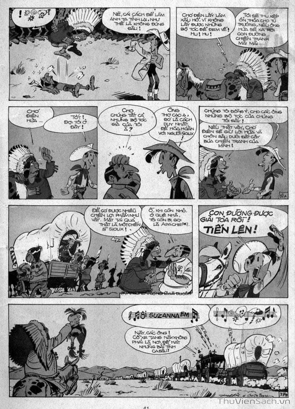 Truyện Tranh Cuộc Phiêu Lưu Kỳ Thú Của Lucky Luke trang 3
