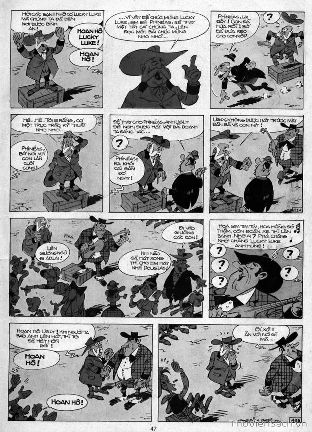 Truyện Tranh Cuộc Phiêu Lưu Kỳ Thú Của Lucky Luke trang 3