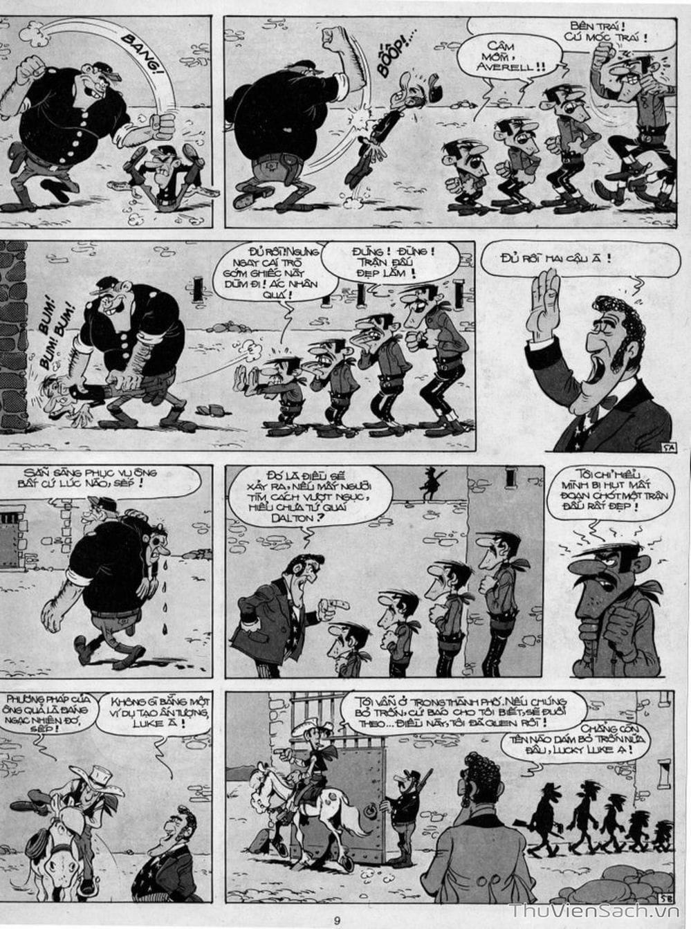 Truyện Tranh Cuộc Phiêu Lưu Kỳ Thú Của Lucky Luke trang 3