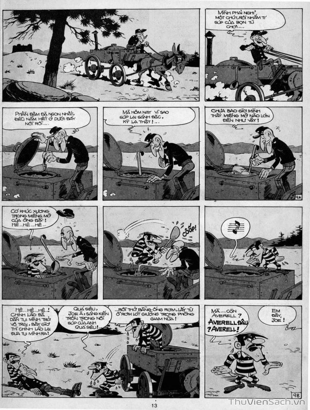 Truyện Tranh Cuộc Phiêu Lưu Kỳ Thú Của Lucky Luke trang 3