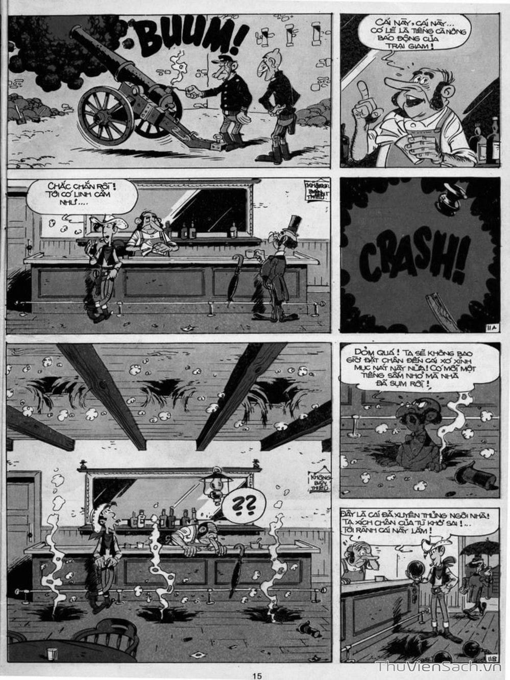 Truyện Tranh Cuộc Phiêu Lưu Kỳ Thú Của Lucky Luke trang 3