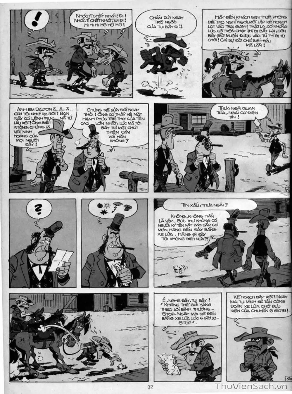 Truyện Tranh Cuộc Phiêu Lưu Kỳ Thú Của Lucky Luke trang 3