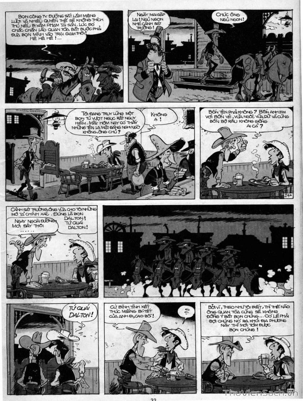 Truyện Tranh Cuộc Phiêu Lưu Kỳ Thú Của Lucky Luke trang 3