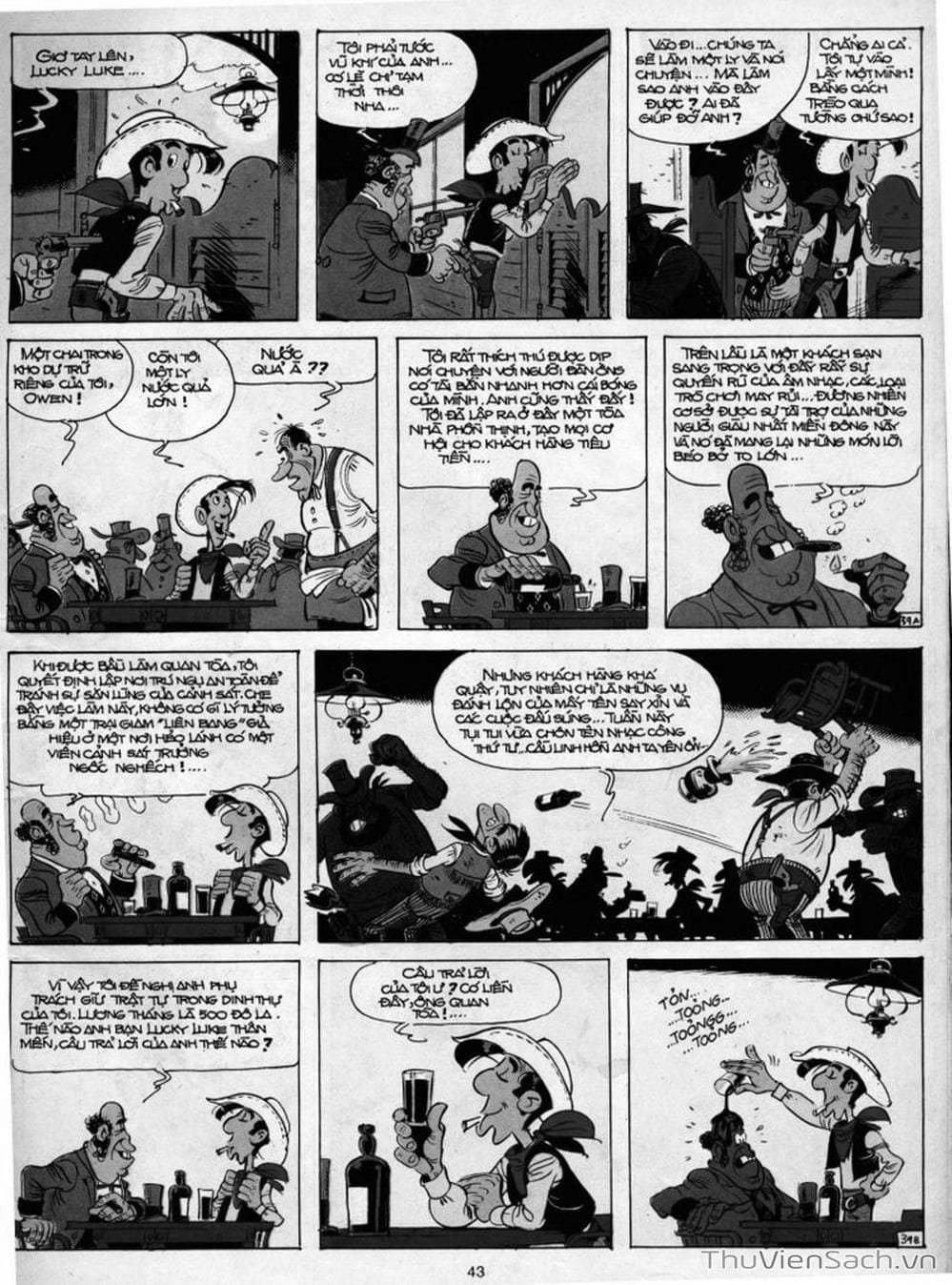 Truyện Tranh Cuộc Phiêu Lưu Kỳ Thú Của Lucky Luke trang 3