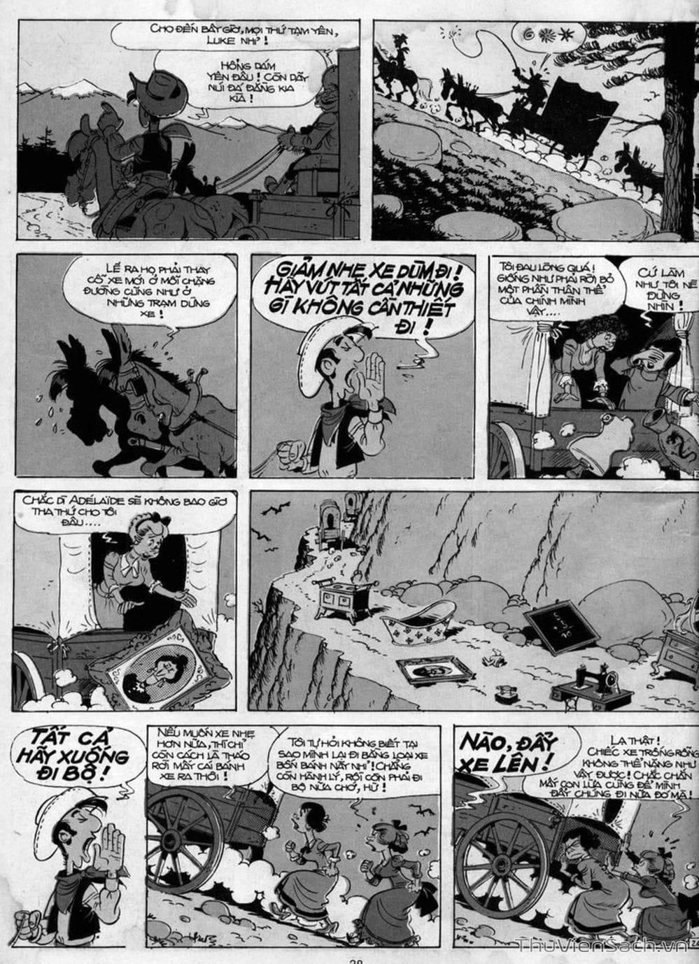 Truyện Tranh Cuộc Phiêu Lưu Kỳ Thú Của Lucky Luke trang 3