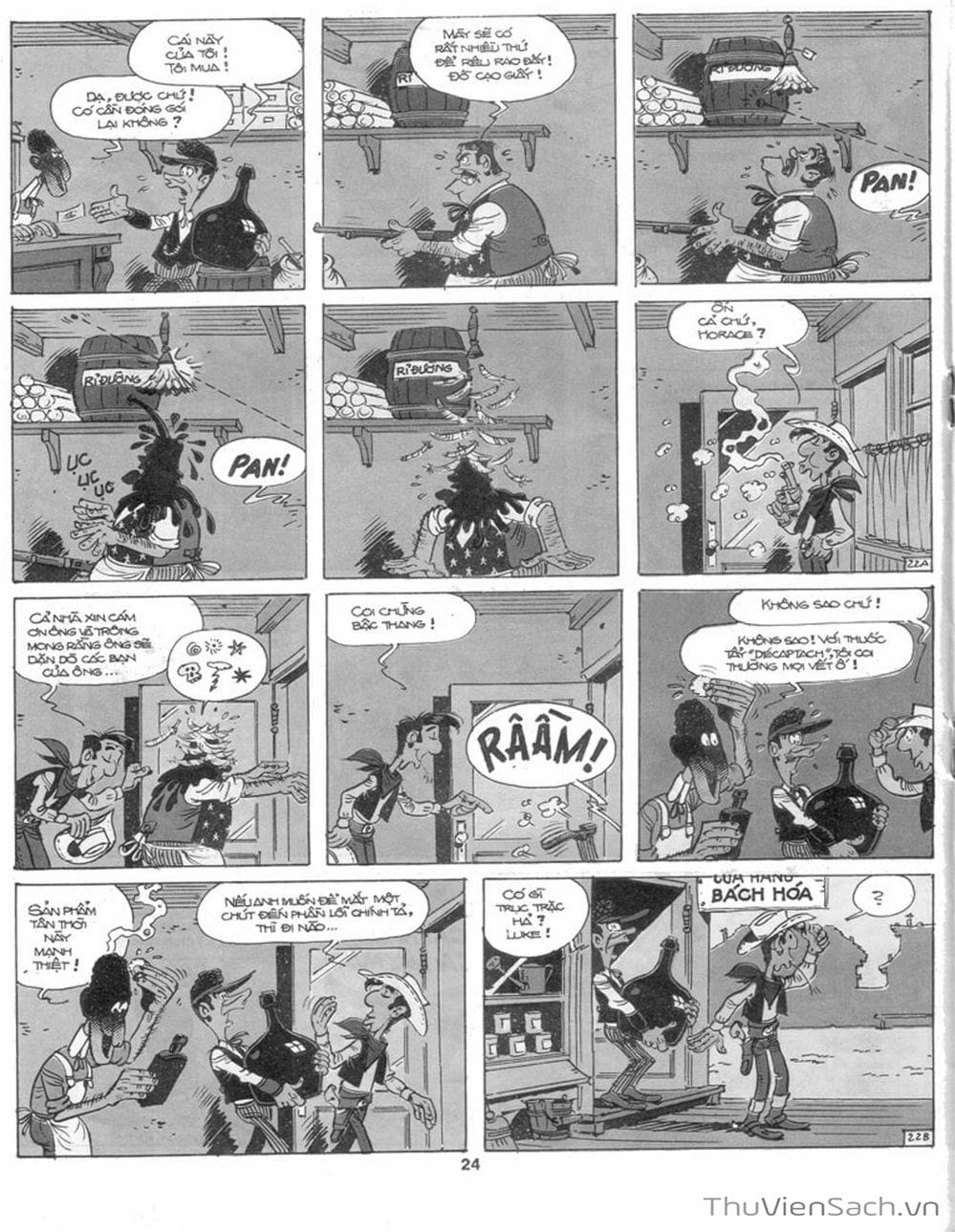 Truyện Tranh Cuộc Phiêu Lưu Kỳ Thú Của Lucky Luke trang 3