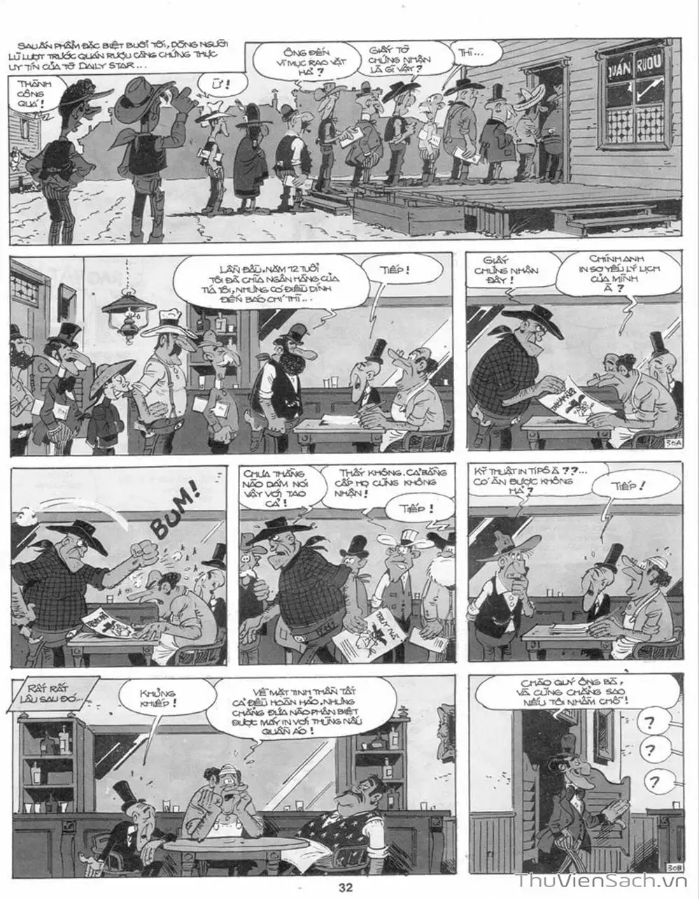 Truyện Tranh Cuộc Phiêu Lưu Kỳ Thú Của Lucky Luke trang 3