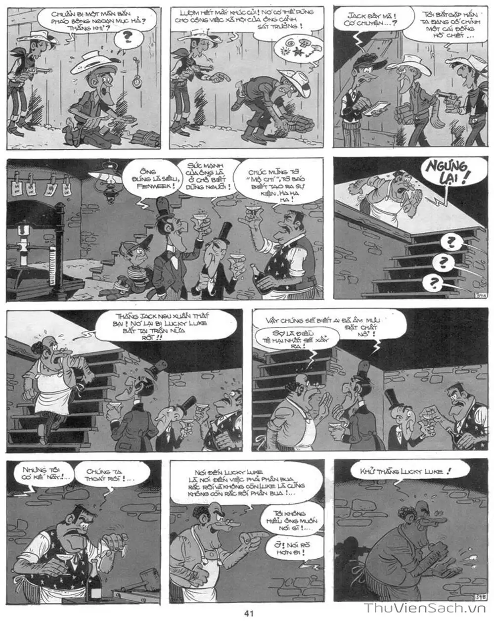 Truyện Tranh Cuộc Phiêu Lưu Kỳ Thú Của Lucky Luke trang 3