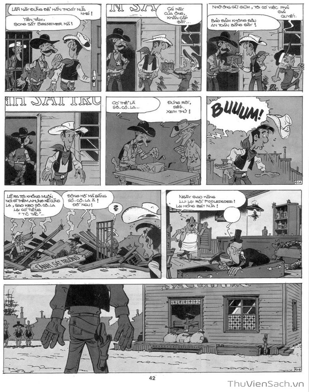 Truyện Tranh Cuộc Phiêu Lưu Kỳ Thú Của Lucky Luke trang 3