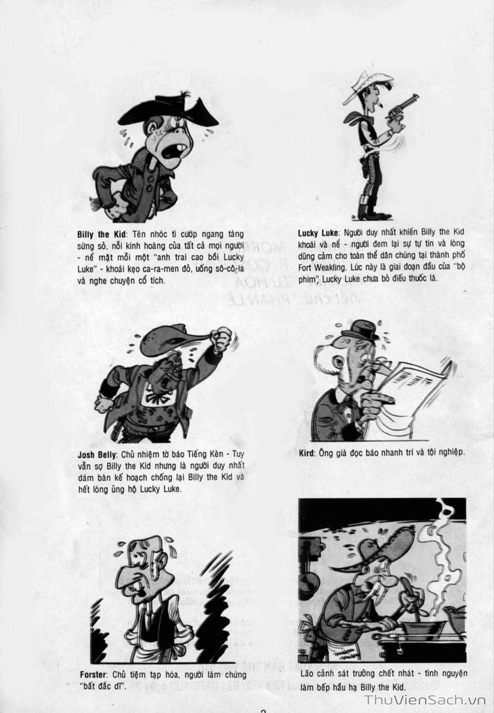 Truyện Tranh Cuộc Phiêu Lưu Kỳ Thú Của Lucky Luke trang 3