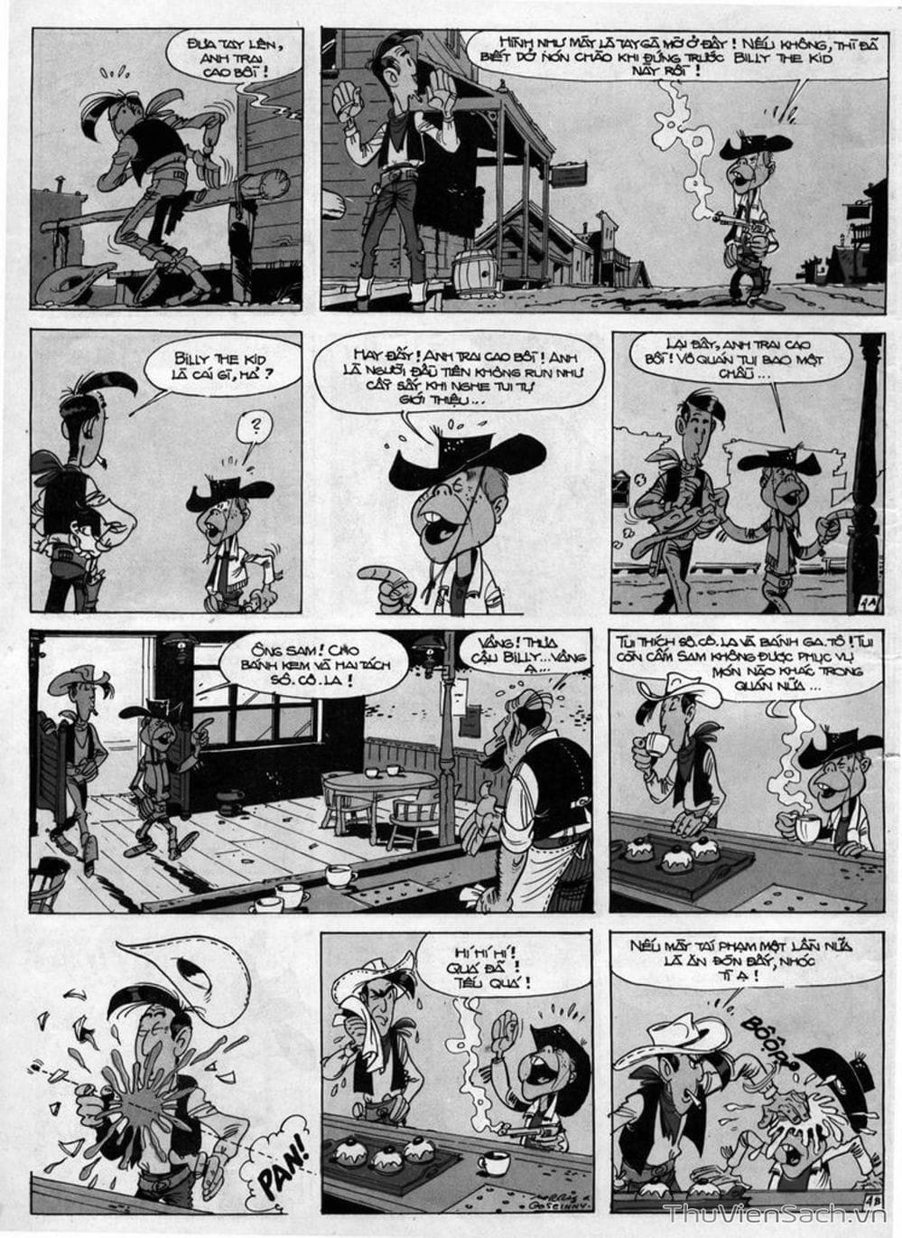 Truyện Tranh Cuộc Phiêu Lưu Kỳ Thú Của Lucky Luke trang 3