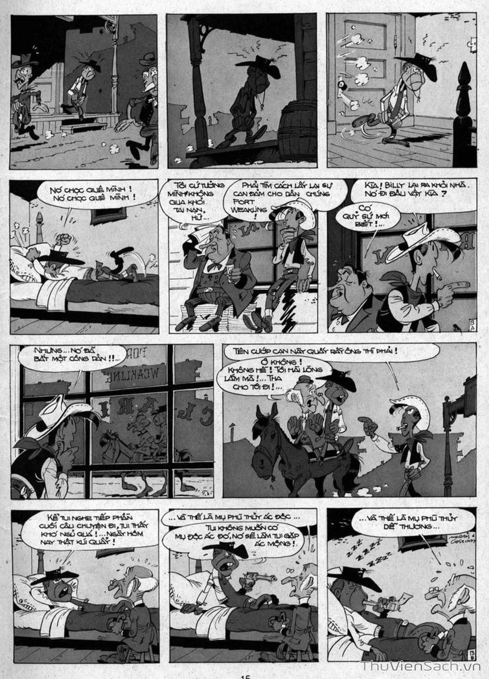 Truyện Tranh Cuộc Phiêu Lưu Kỳ Thú Của Lucky Luke trang 3