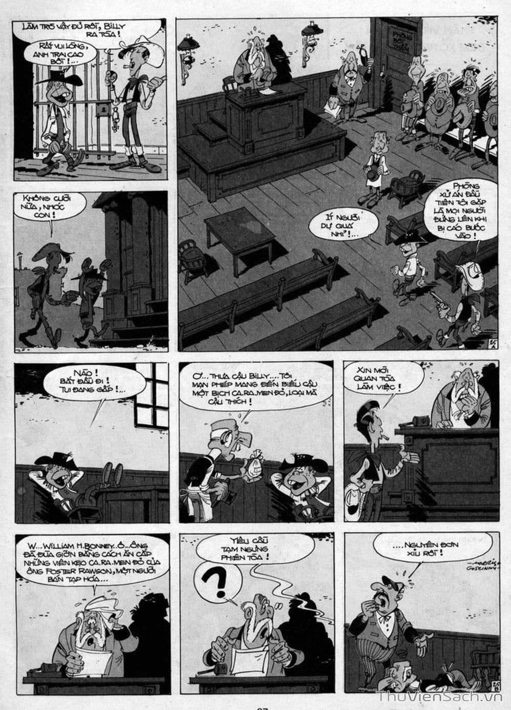 Truyện Tranh Cuộc Phiêu Lưu Kỳ Thú Của Lucky Luke trang 3