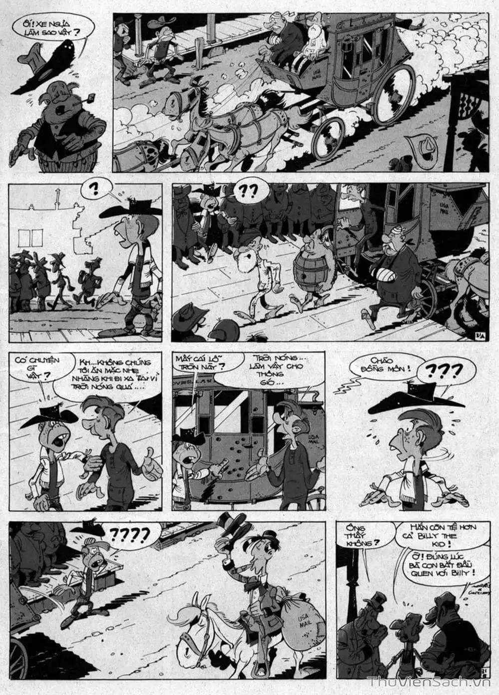 Truyện Tranh Cuộc Phiêu Lưu Kỳ Thú Của Lucky Luke trang 3