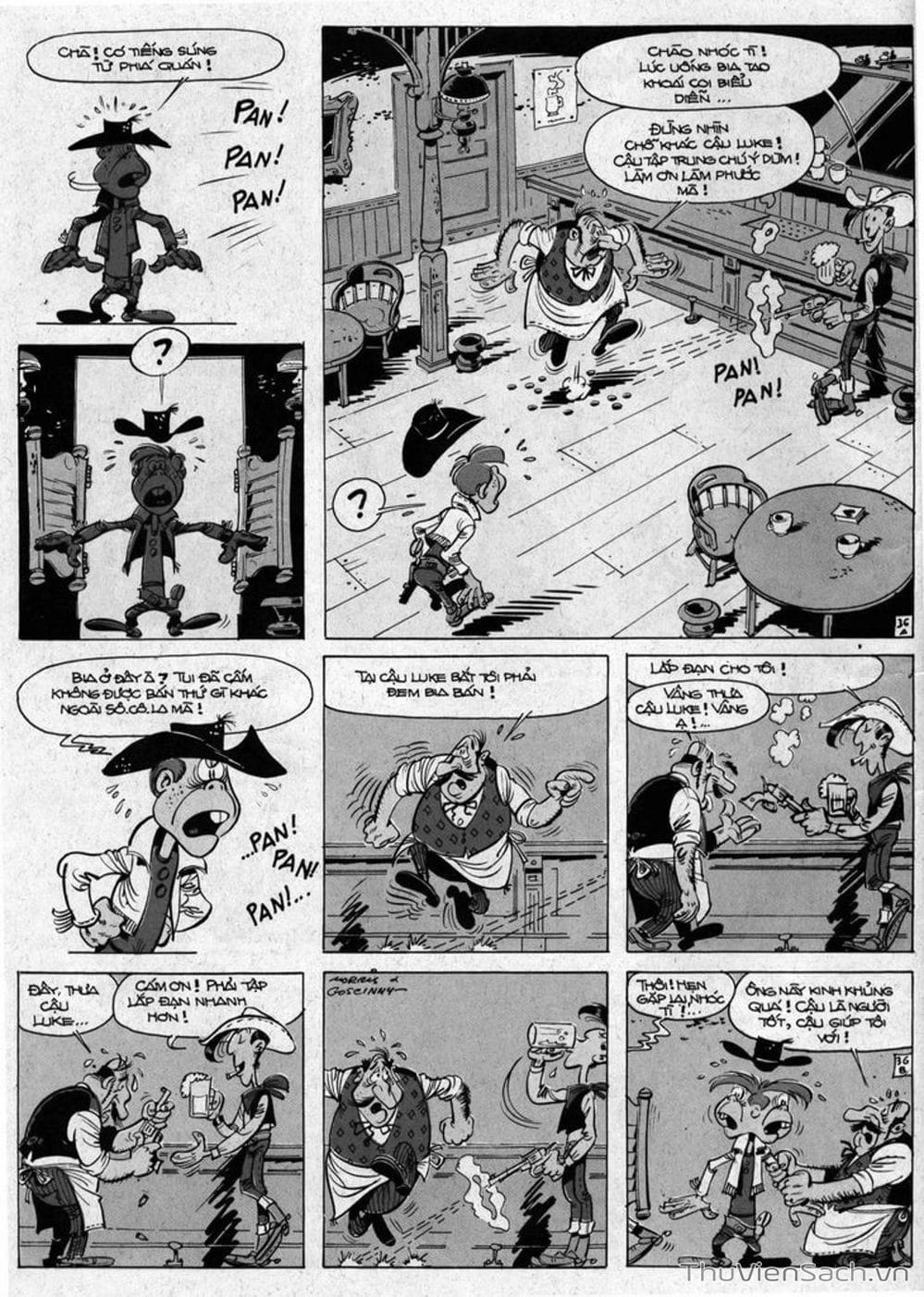 Truyện Tranh Cuộc Phiêu Lưu Kỳ Thú Của Lucky Luke trang 3
