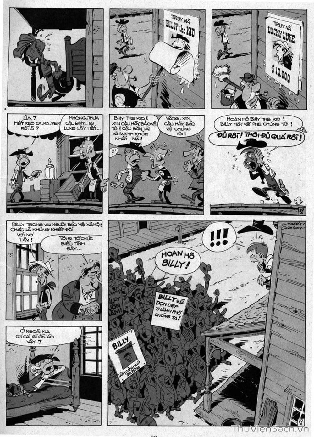 Truyện Tranh Cuộc Phiêu Lưu Kỳ Thú Của Lucky Luke trang 3