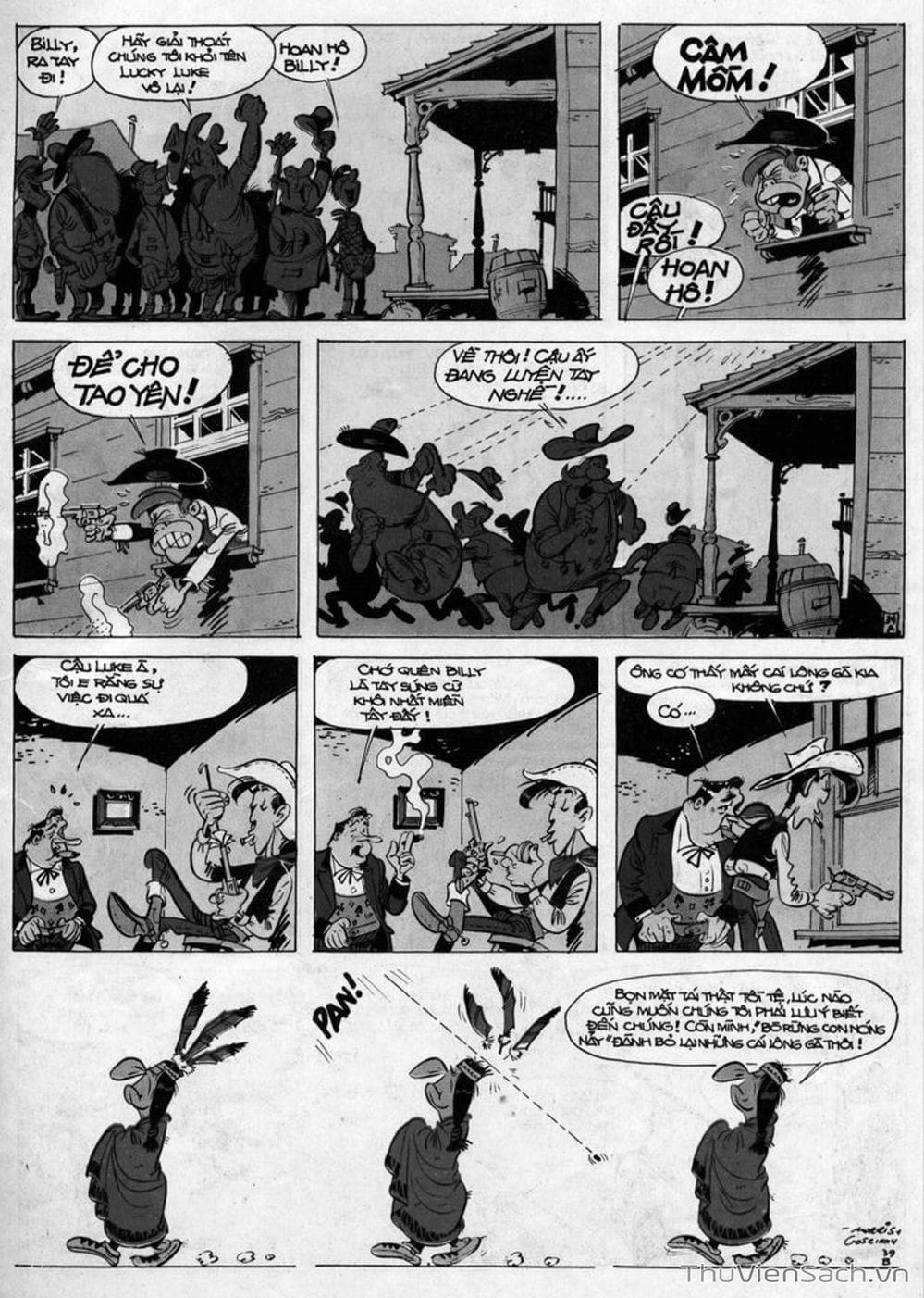 Truyện Tranh Cuộc Phiêu Lưu Kỳ Thú Của Lucky Luke trang 3