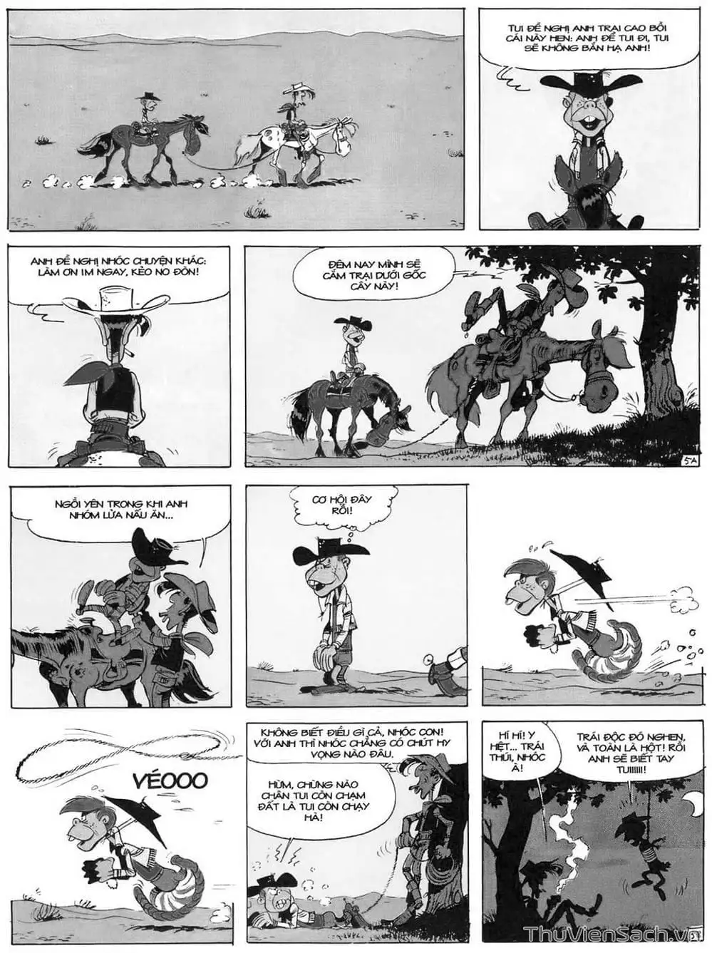 Truyện Tranh Cuộc Phiêu Lưu Kỳ Thú Của Lucky Luke trang 3