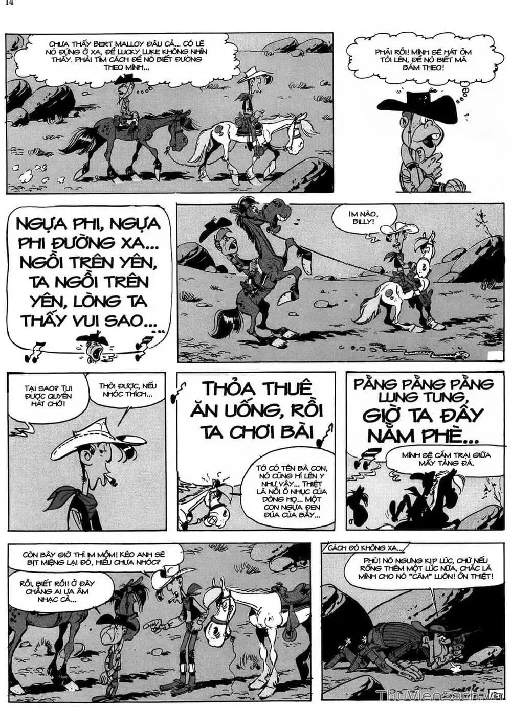 Truyện Tranh Cuộc Phiêu Lưu Kỳ Thú Của Lucky Luke trang 3