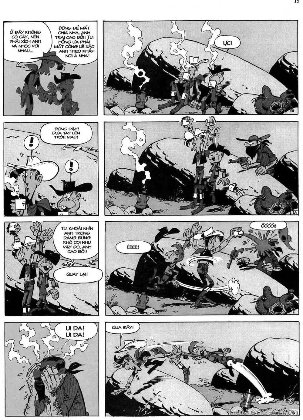 Truyện Tranh Cuộc Phiêu Lưu Kỳ Thú Của Lucky Luke trang 3