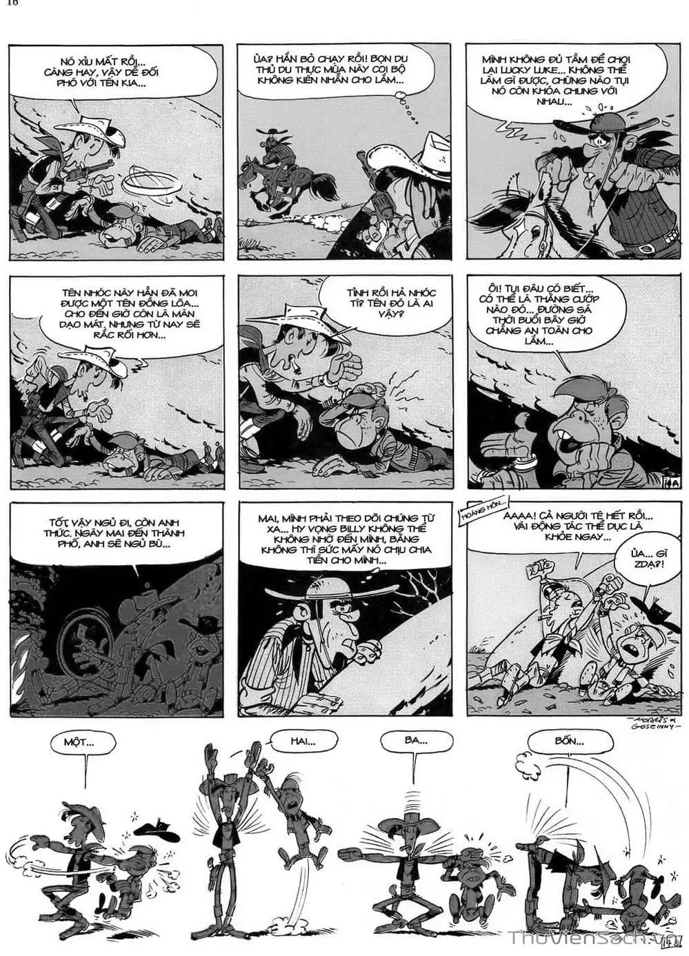 Truyện Tranh Cuộc Phiêu Lưu Kỳ Thú Của Lucky Luke trang 3