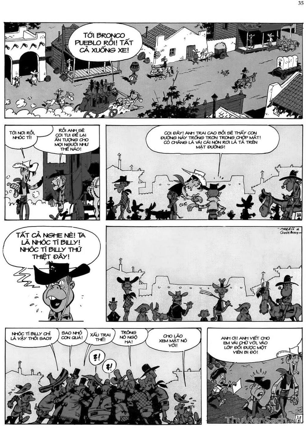 Truyện Tranh Cuộc Phiêu Lưu Kỳ Thú Của Lucky Luke trang 3