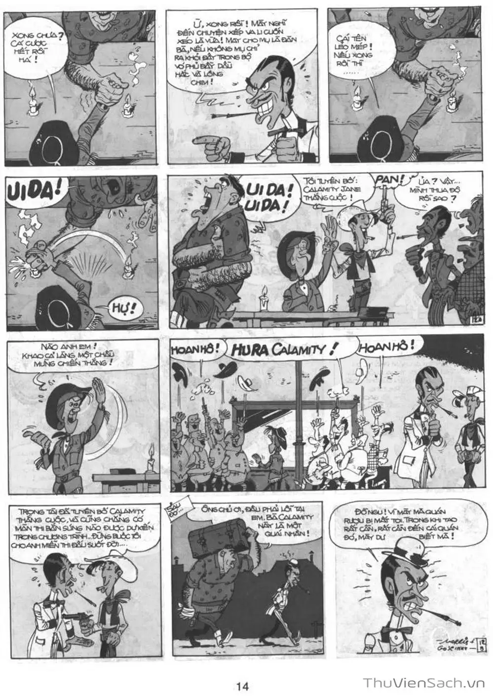 Truyện Tranh Cuộc Phiêu Lưu Kỳ Thú Của Lucky Luke trang 3