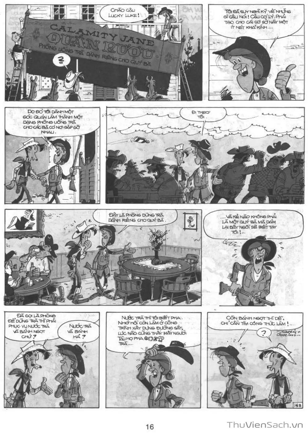 Truyện Tranh Cuộc Phiêu Lưu Kỳ Thú Của Lucky Luke trang 3