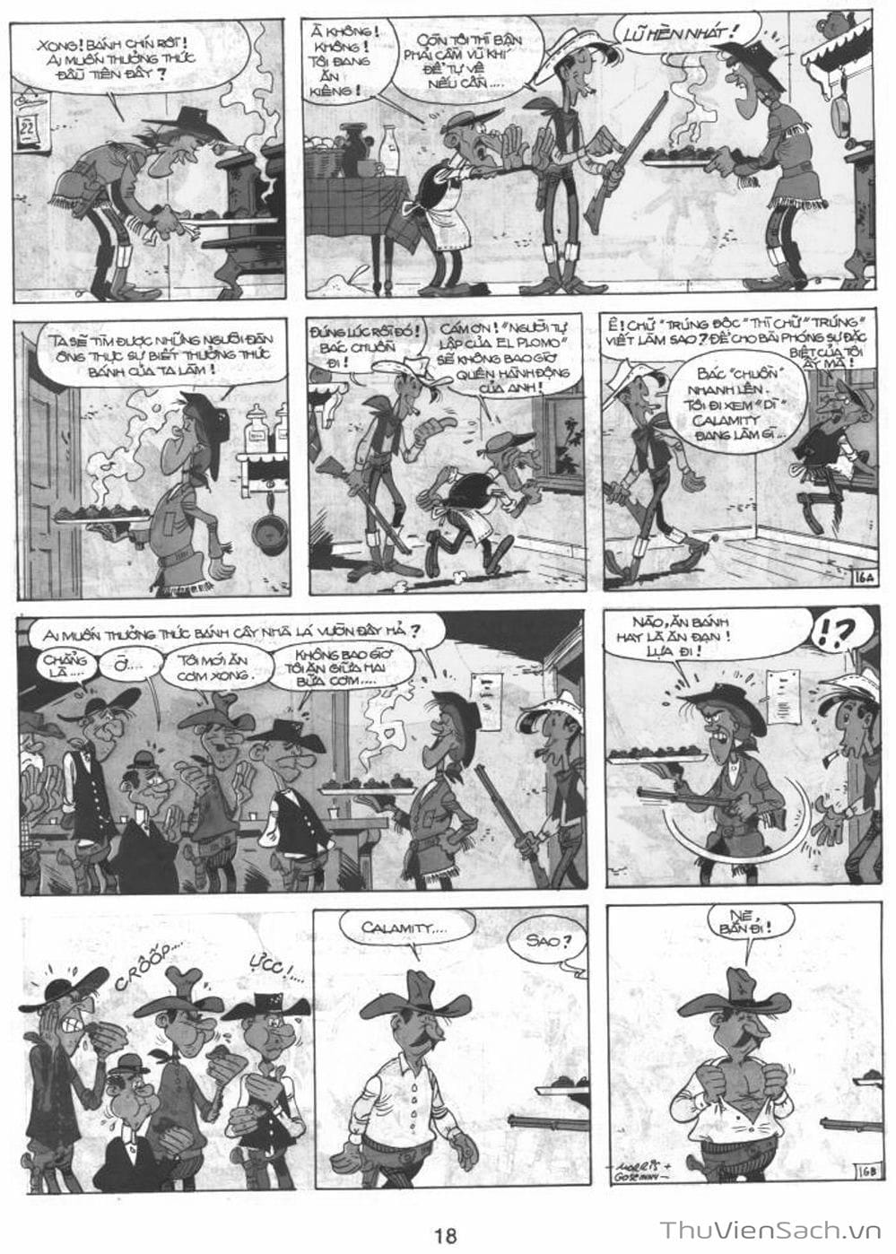 Truyện Tranh Cuộc Phiêu Lưu Kỳ Thú Của Lucky Luke trang 3