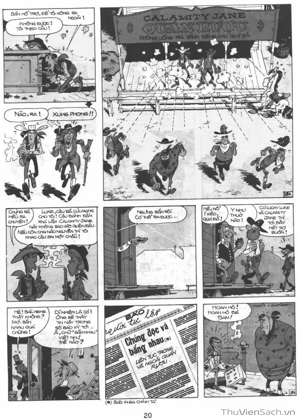 Truyện Tranh Cuộc Phiêu Lưu Kỳ Thú Của Lucky Luke trang 3