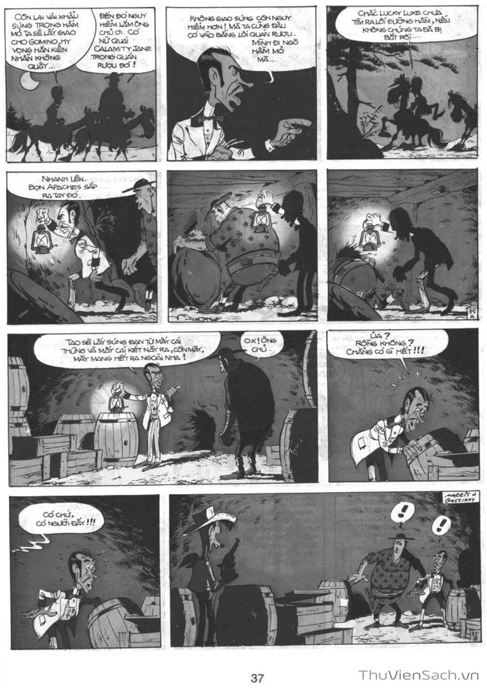 Truyện Tranh Cuộc Phiêu Lưu Kỳ Thú Của Lucky Luke trang 3